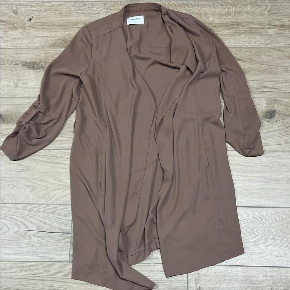aritzia quincey jacket Soft brown